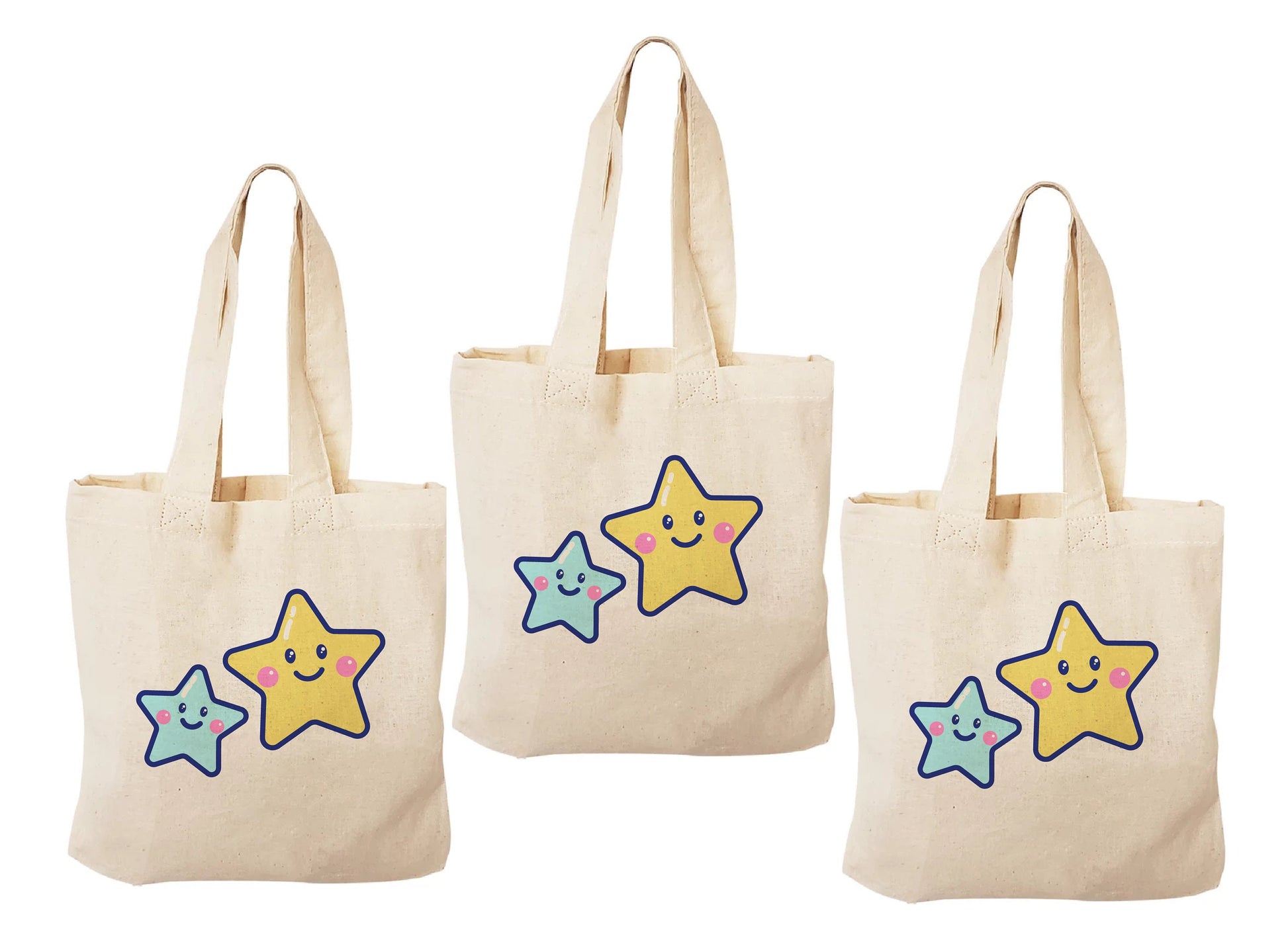 Star Party Favor Bags - Set of Three Bags