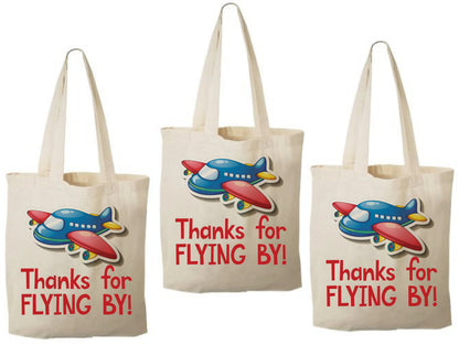 Airplane Party Favor Bags - Set of Three Bags