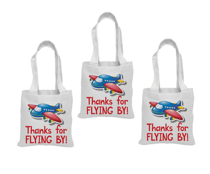 Airplane Party Favor Bags - Set of Three Bags