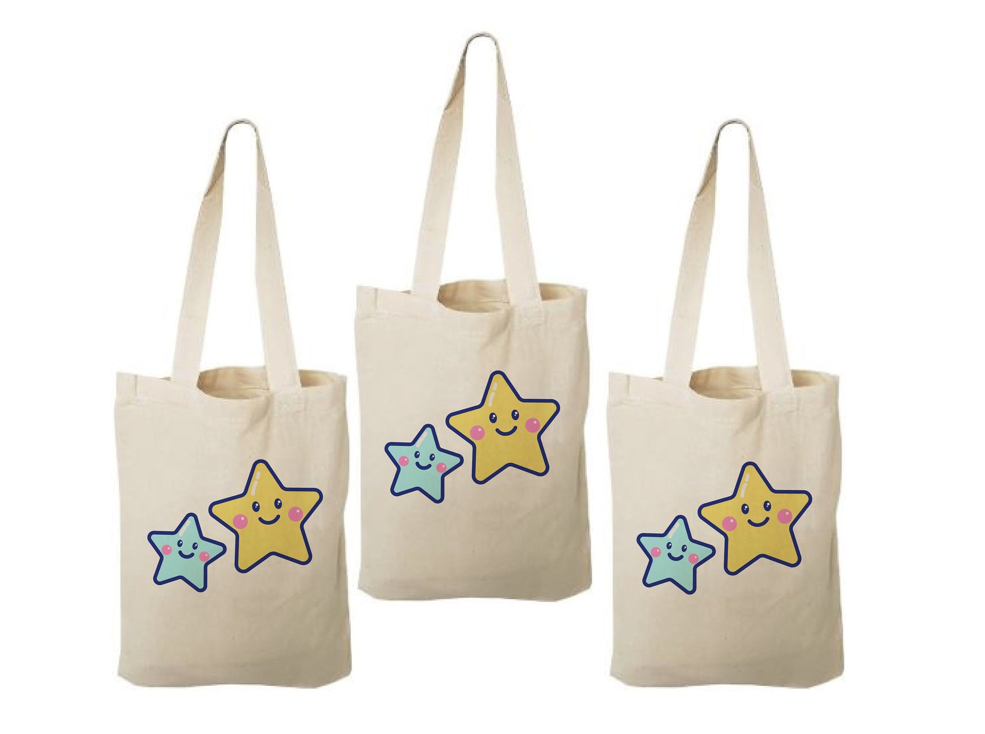 Star Party Favor Bags - Set of Three Bags