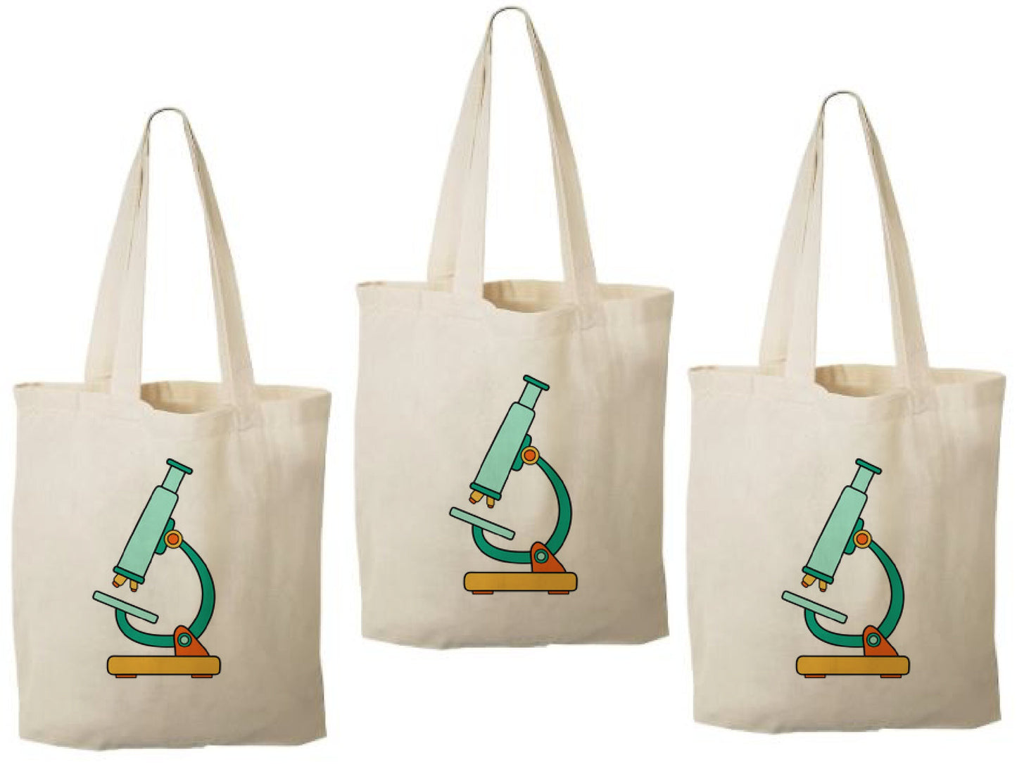 Science Party Favor Bags - Set of Three Bags