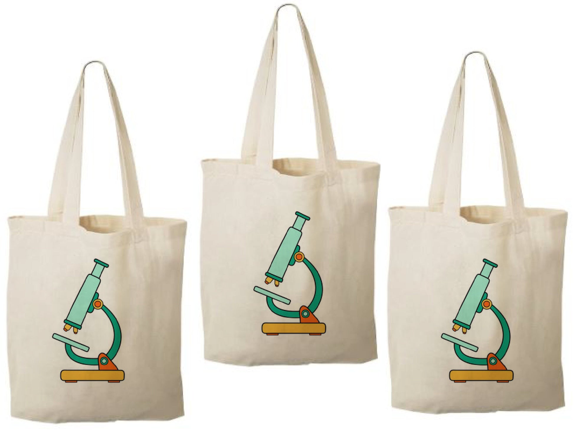 Science Party Favor Bags - Set of Three Bags