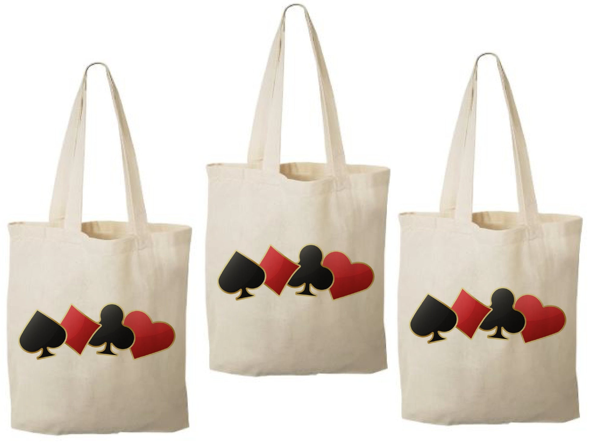 3 Casino Party Favor Bags