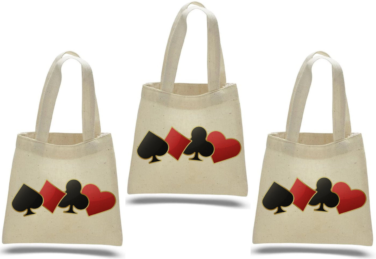 3 Casino Party Favor Bags