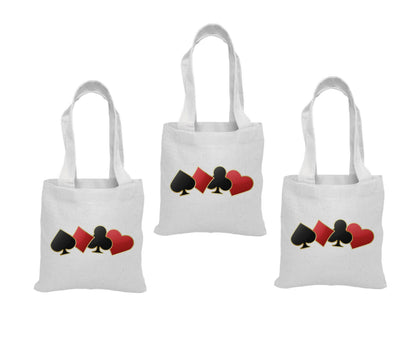 3 Casino Party Favor Bags