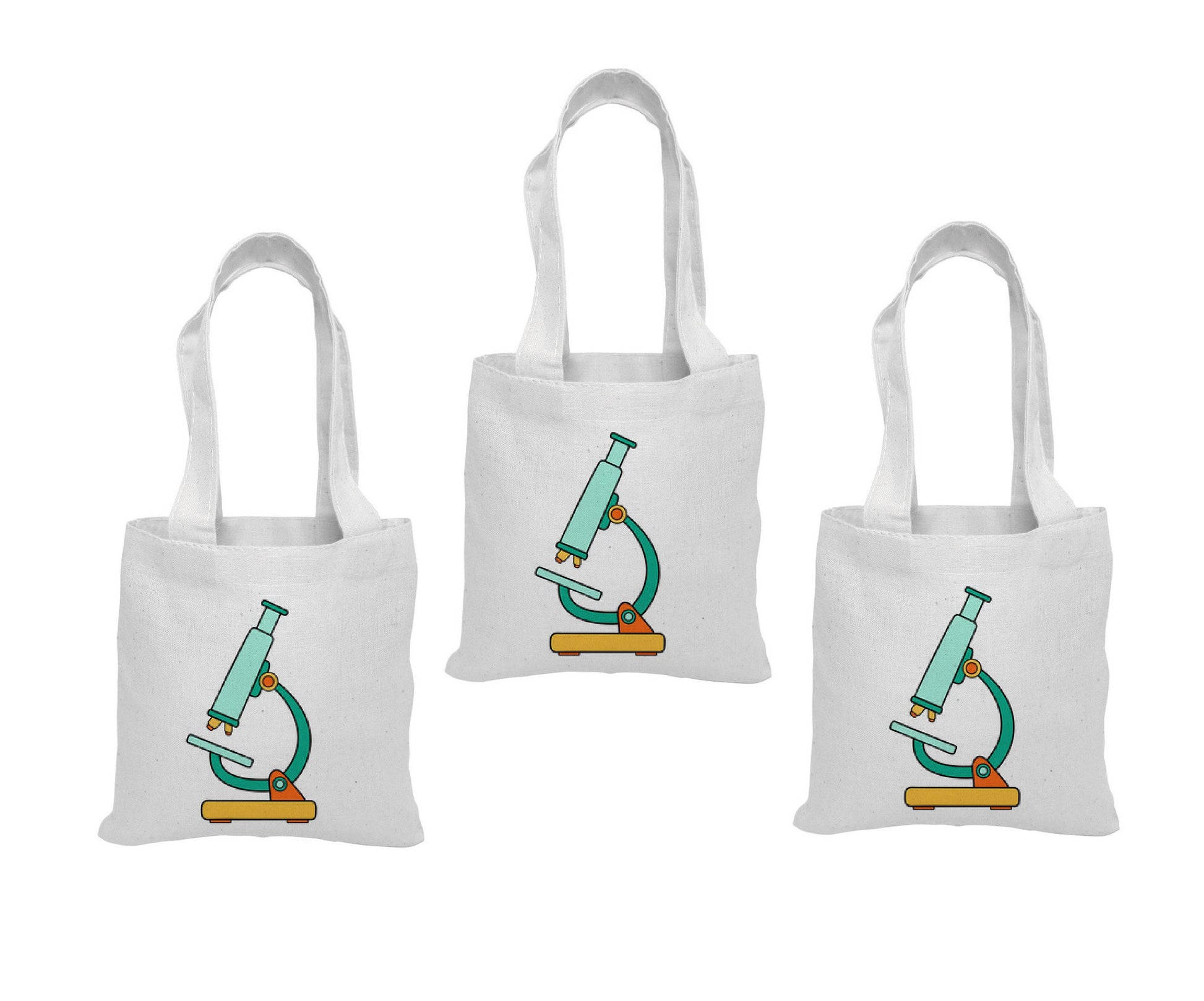 Science Party Favor Bags - Set of Three Bags