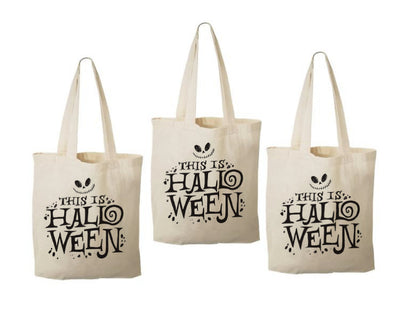 3 Halloween Treat Bags, Halloween Party Favor Bags, Halloween Treat Bags, Halloween Bags, Pumpkin, Gift Bags, Halloween Gift Bags, Halloween