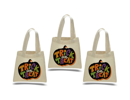 Set of Three Halloween Party Favor Bags - Perfect for Trick-Or-Treating or any Halloween Party!