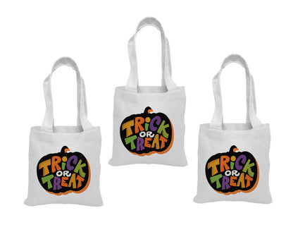 Set of Three Halloween Party Favor Bags - Perfect for Trick-Or-Treating or any Halloween Party!