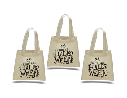 3 Halloween Treat Bags, Halloween Party Favor Bags, Halloween Treat Bags, Halloween Bags, Pumpkin, Gift Bags, Halloween Gift Bags, Halloween