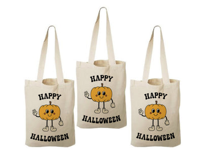 Happy Halloween Party Favor Bags - Perfect of Halloween Parties - Retro Halloween