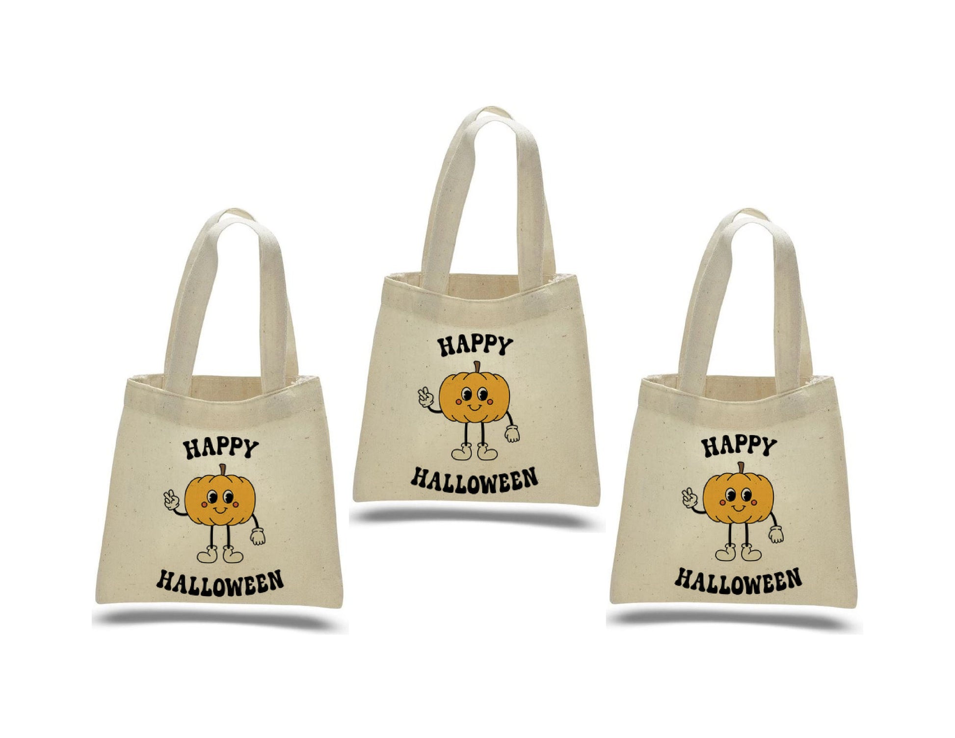 Happy Halloween Party Favor Bags - Perfect of Halloween Parties - Retro Halloween