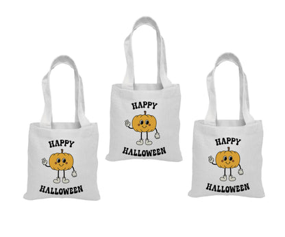 Happy Halloween Party Favor Bags - Perfect of Halloween Parties - Retro Halloween