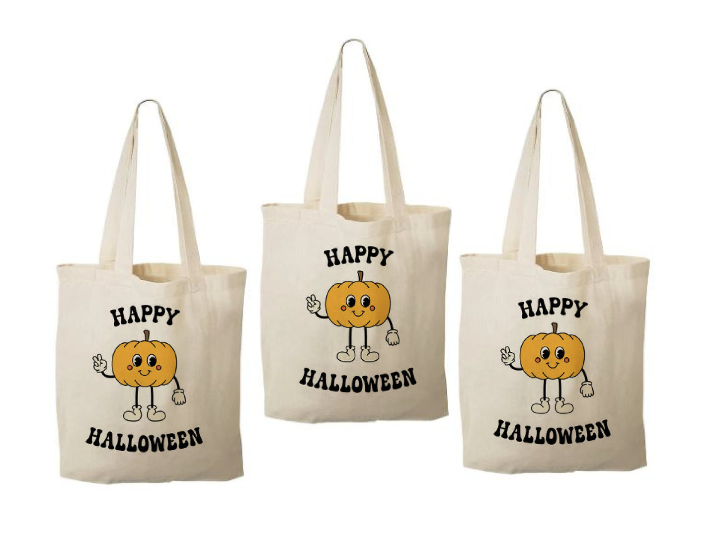 Happy Halloween Party Favor Bags - Perfect of Halloween Parties - Retro Halloween