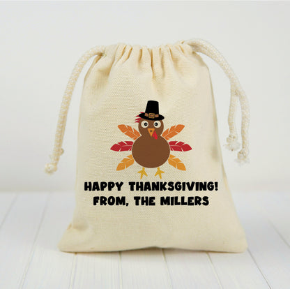 Thanksgiving Party Favor Bags - Perfect for Thanksgiving Parties & Events - Sold Individually