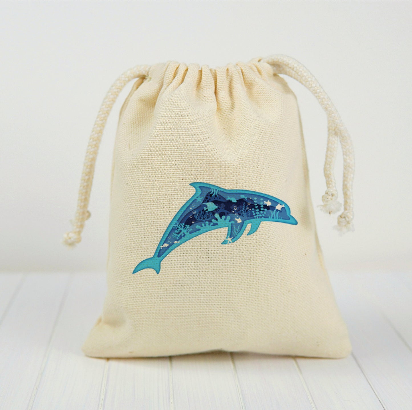 Dolphin Party Favor Bags – Ocean Birthday Goodie Bags