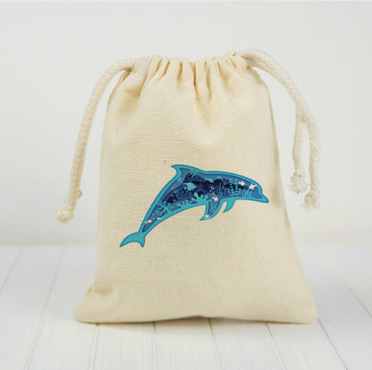 Dolphin Party Favor Bags – Ocean Birthday Goodie Bags