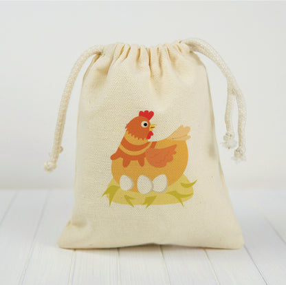 Chicken Party Favor Bags