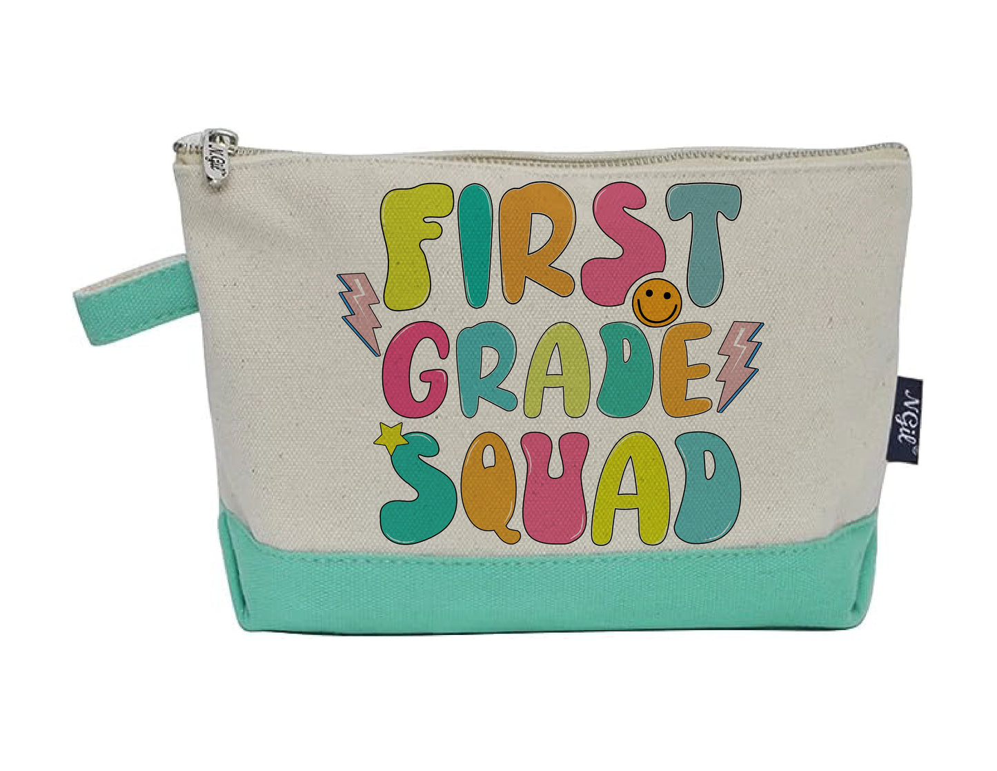 First Grade Squad Teacher Accessory Pouch