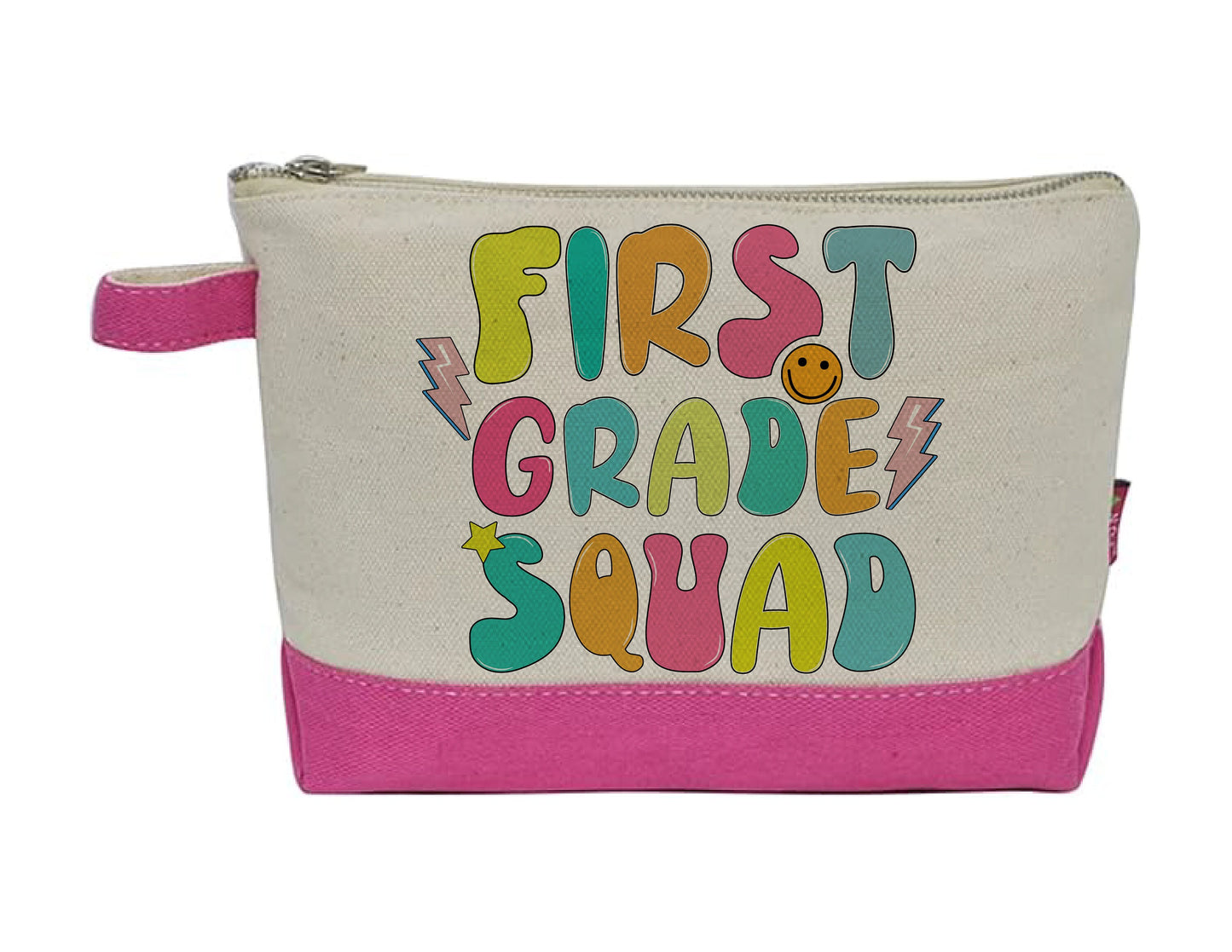 First Grade Squad Teacher Accessory Pouch