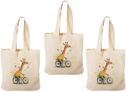 3 Giraffe Party Favor Bags