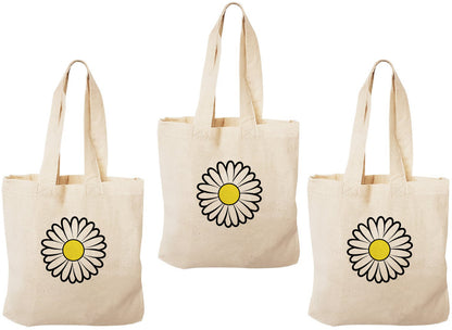 Daisy Party Favor Bags - Set of Three Bags