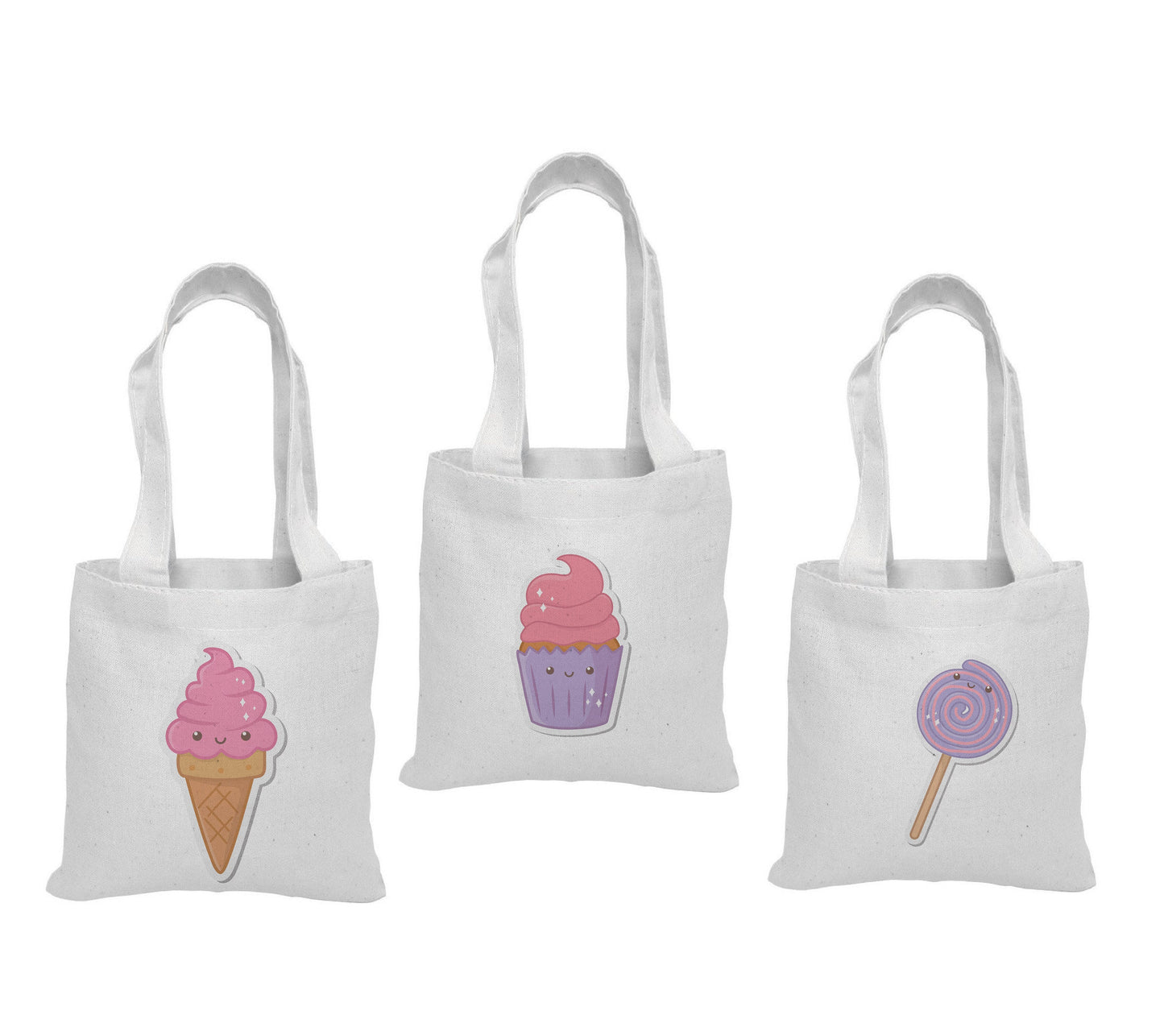 Sweet Treat Party Favor Bags - Set of Three Bags
