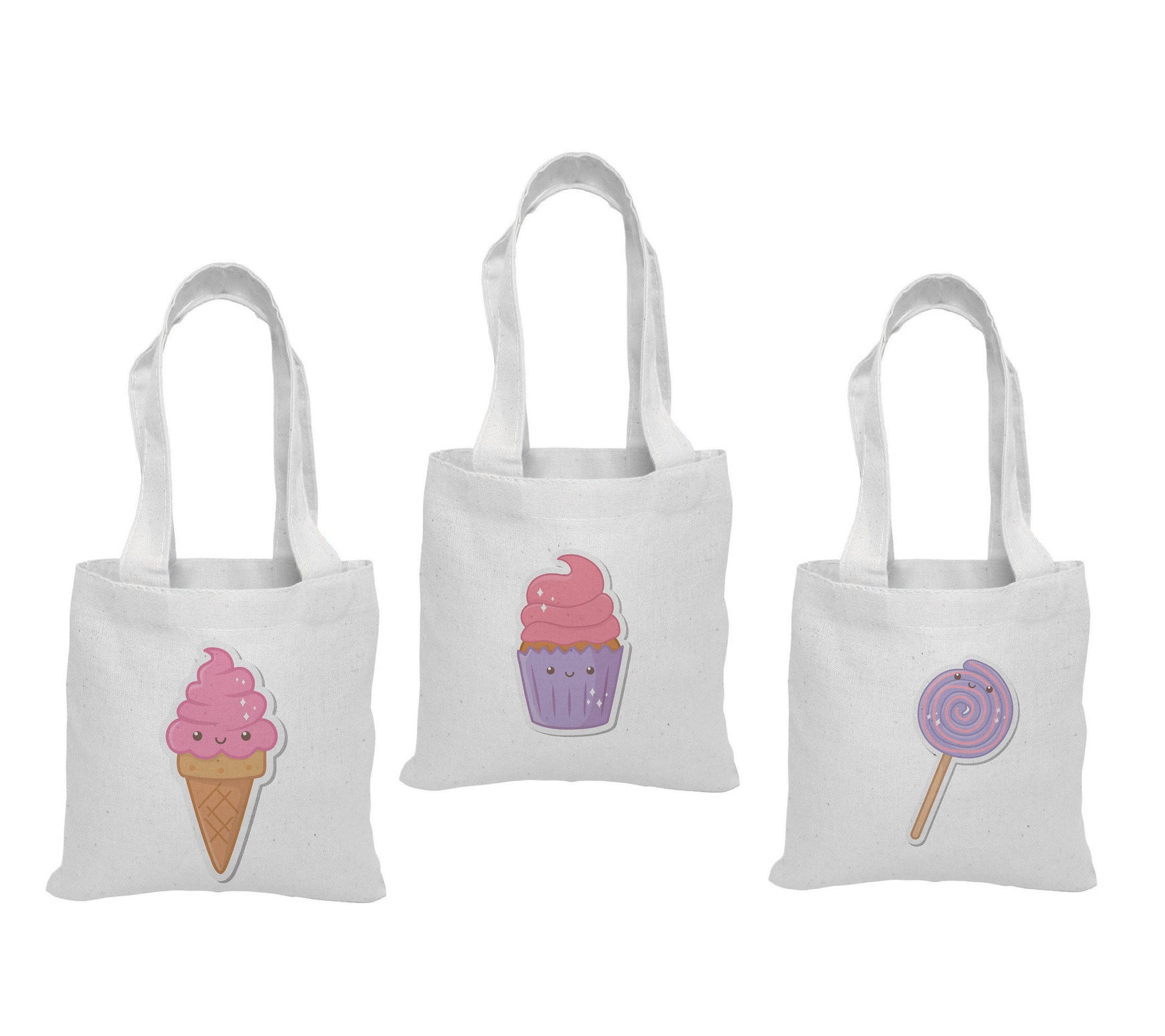 Sweet Treat Party Favor Bags - Set of Three Bags