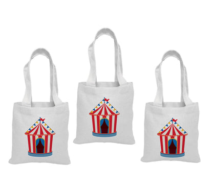 Circus Party Favor Bags - Set of Three Bags