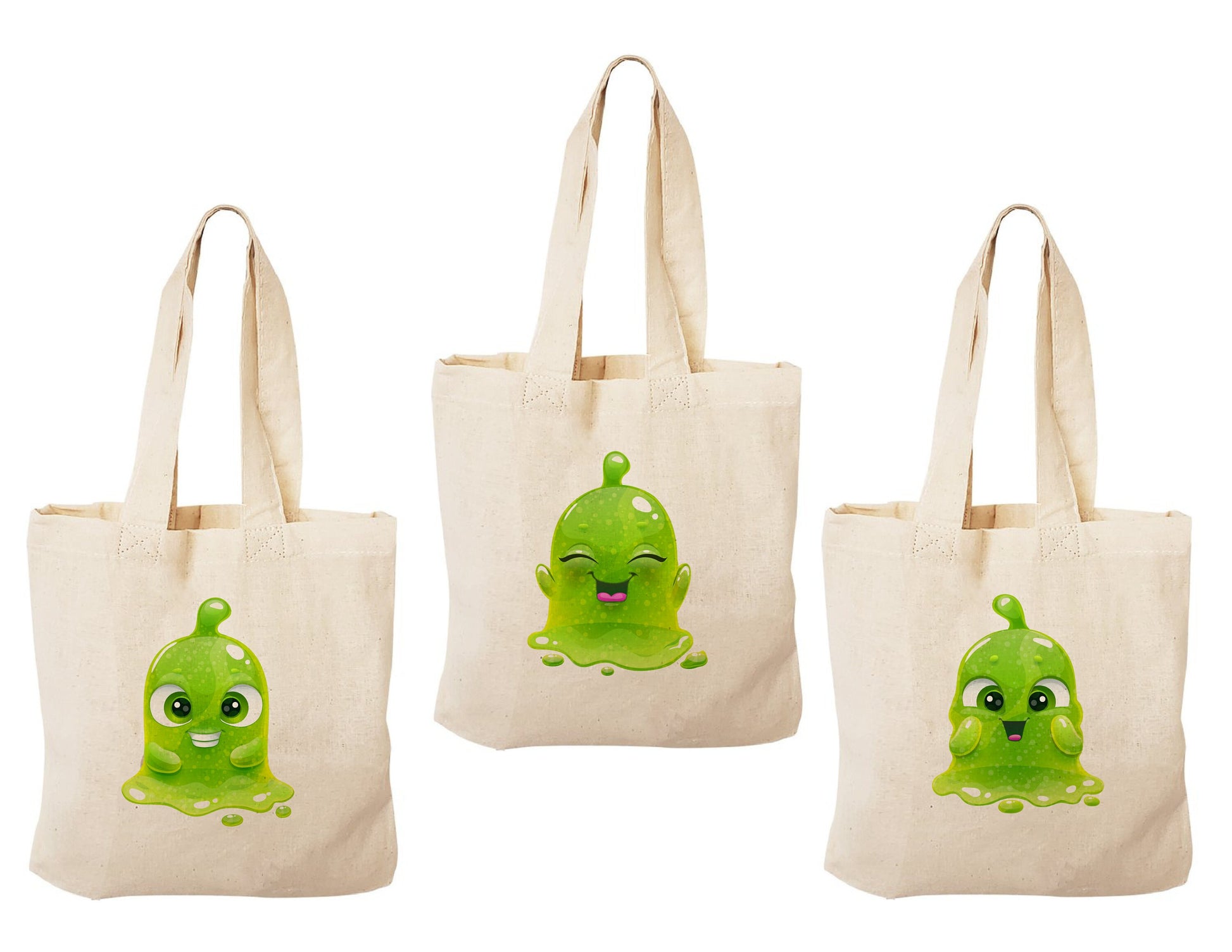 Slime Party Favor Bags - Set of Three Bags
