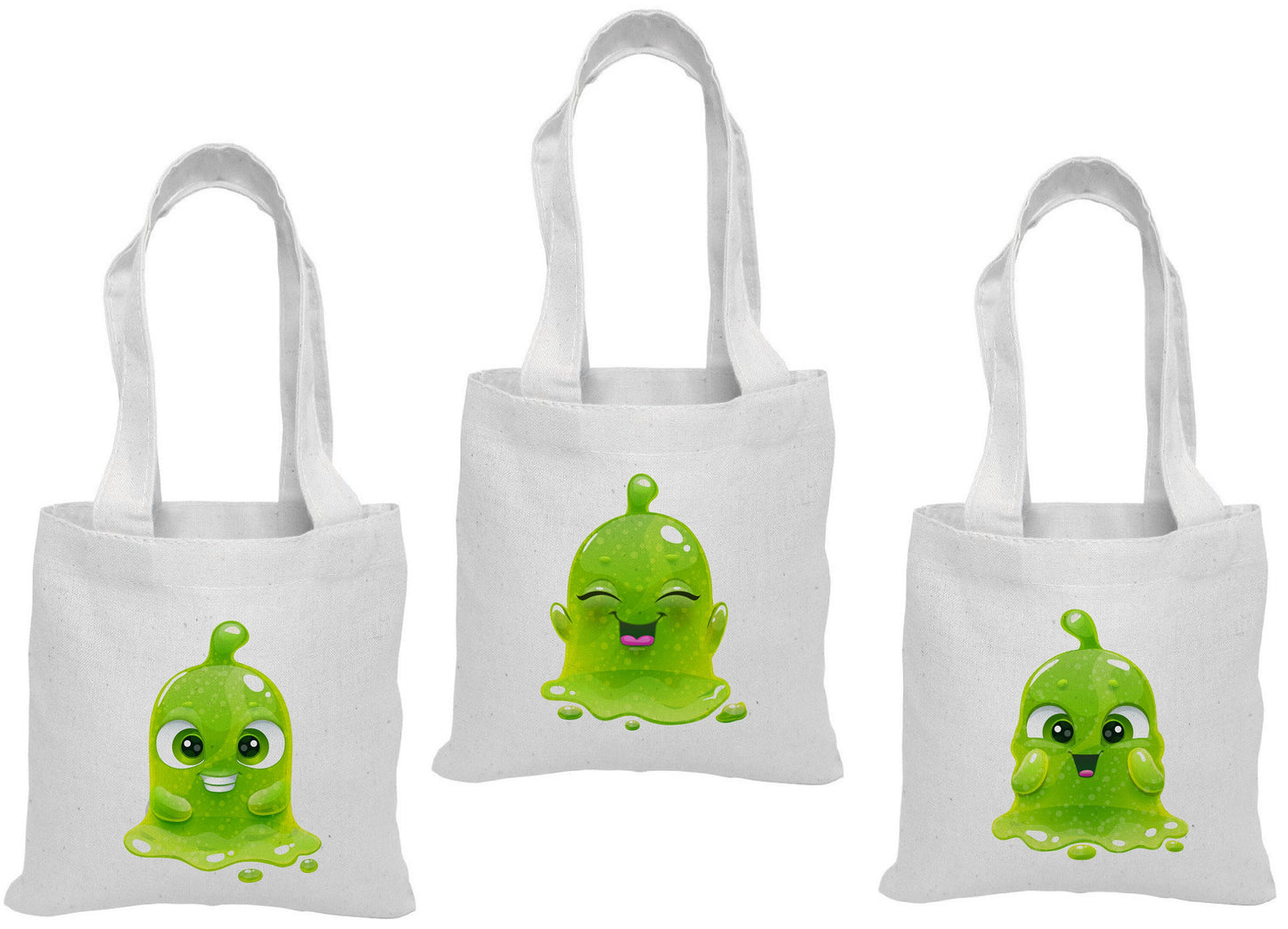 Slime Party Favor Bags - Set of Three Bags