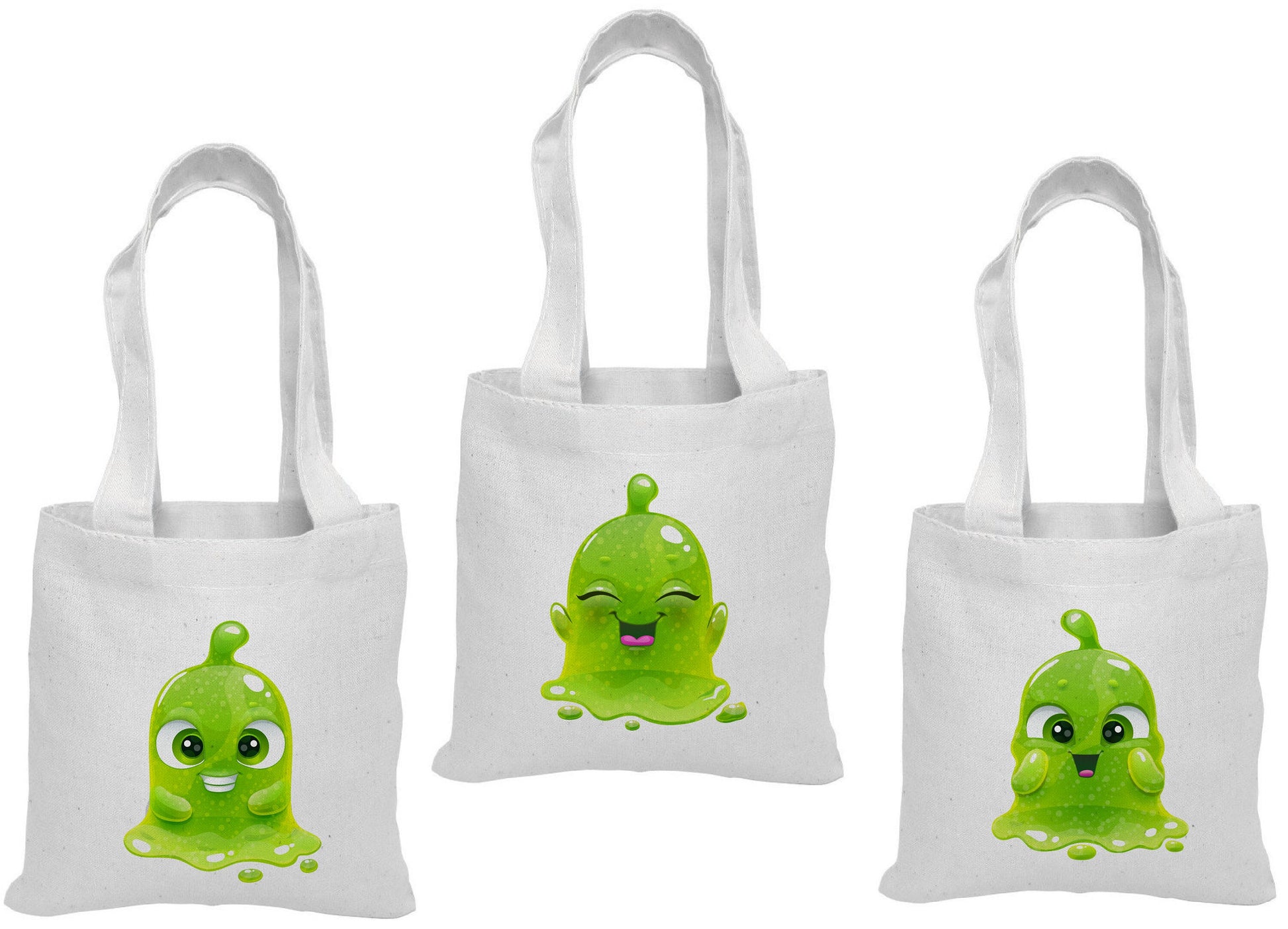 Slime Party Favor Bags - Set of Three Bags
