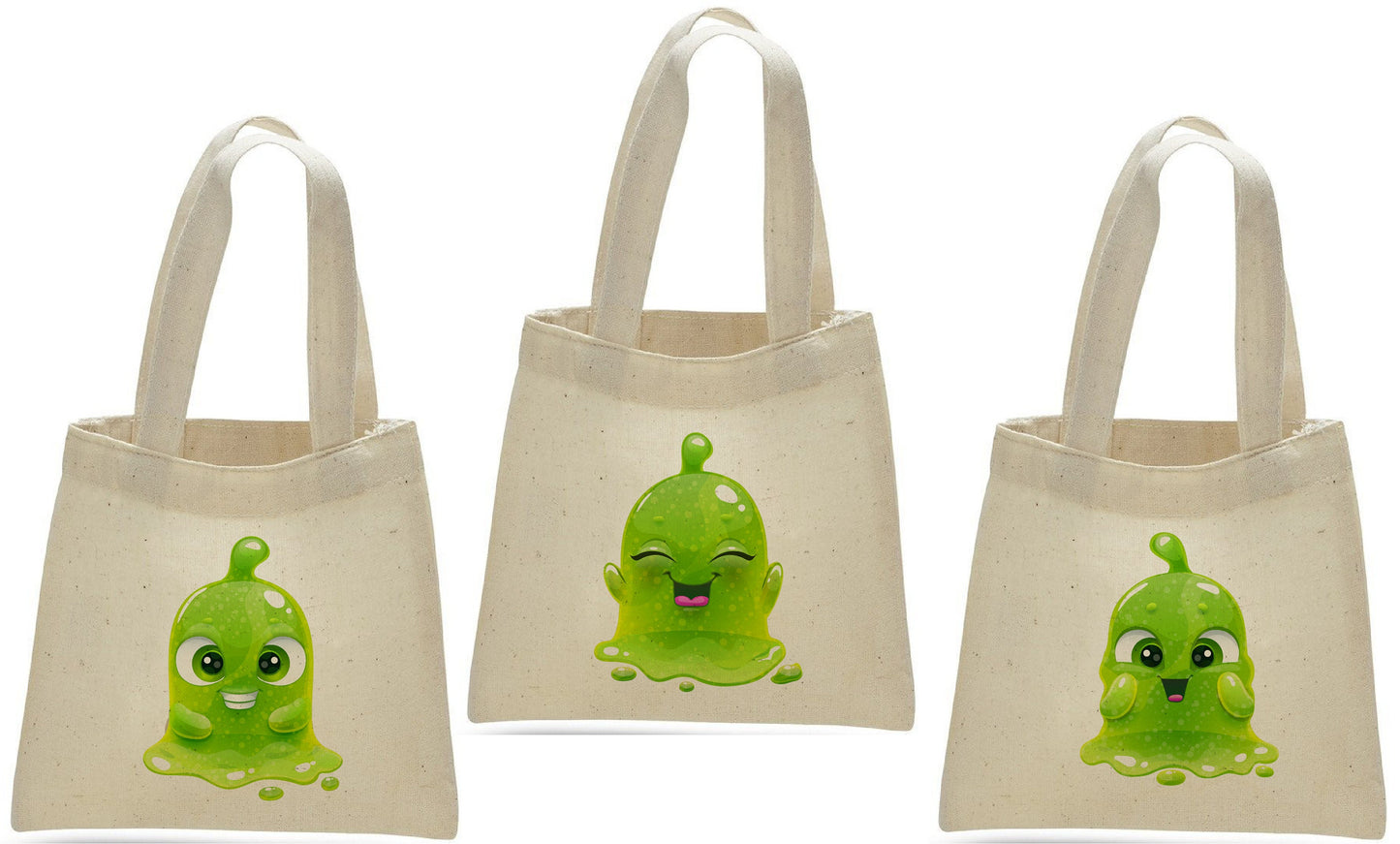 Slime Party Favor Bags - Set of Three Bags
