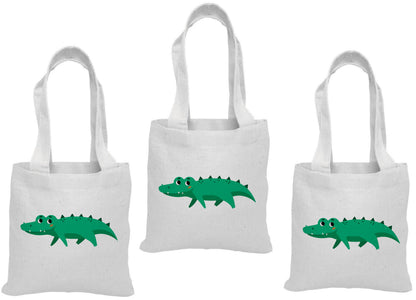 Alligator Party Favor Bags - Set of Three Bags