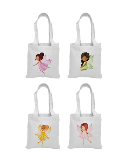 Fairy Party Favor Bags, Set of 4, Fairy Tale Goodie Bags