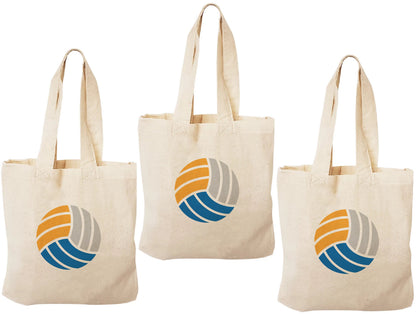 Volleyball Party Favor Bags - Perfect for Volleyball Themed Parties & Events - Set of Three Bags