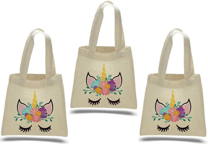 Unicorn Party Favor Bags - Set of 3