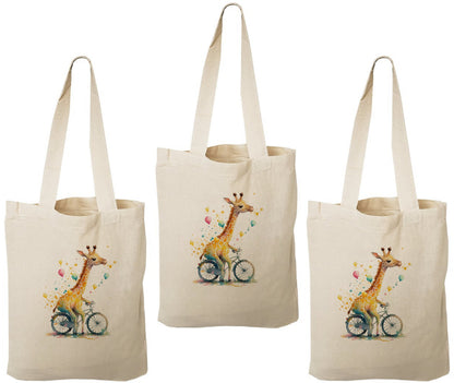3 Giraffe Party Favor Bags