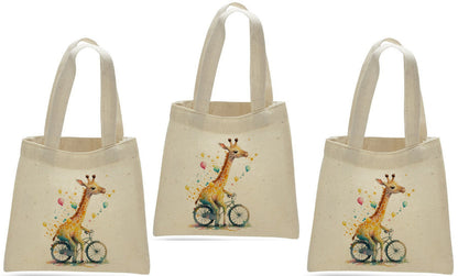 3 Giraffe Party Favor Bags