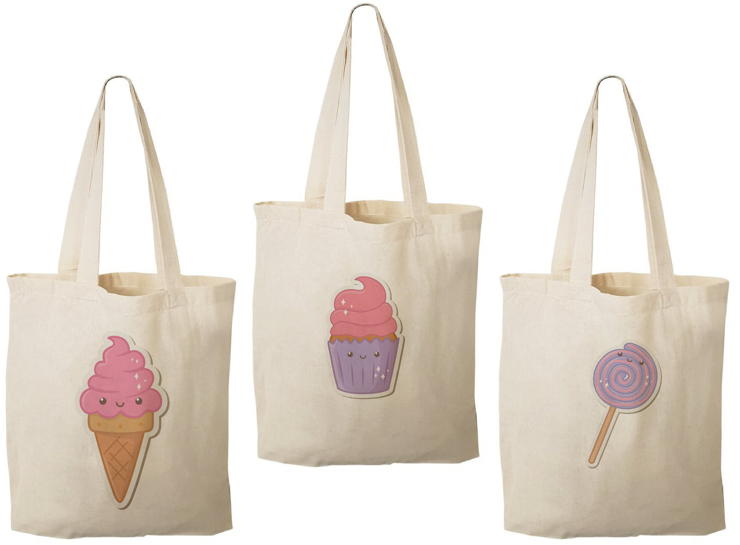 Sweet Treat Party Favor Bags - Set of Three Bags