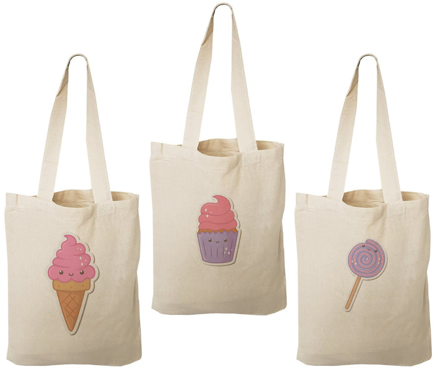Sweet Treat Party Favor Bags - Set of Three Bags