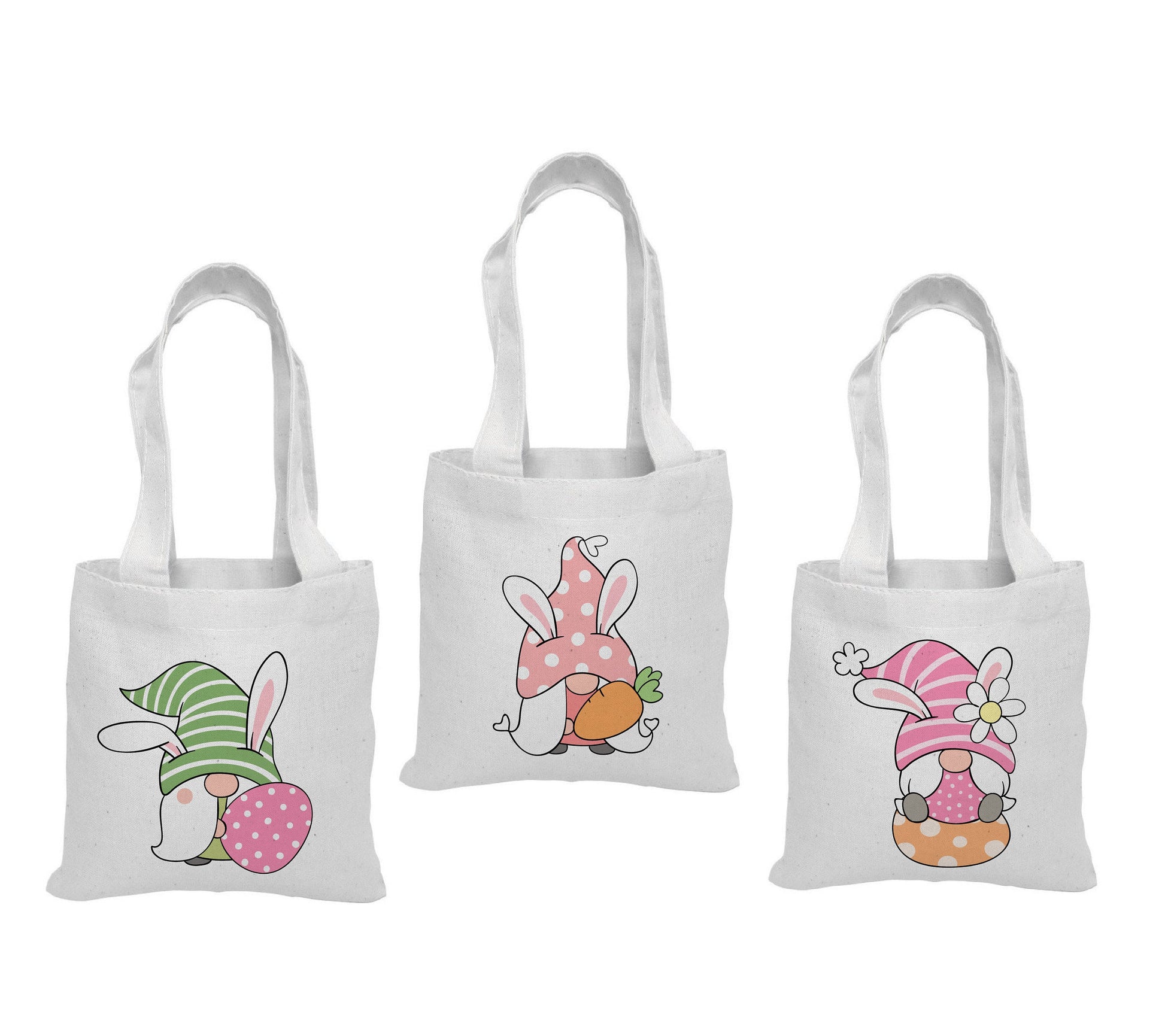 Easter Party Favor Bags - Set of Three Bags