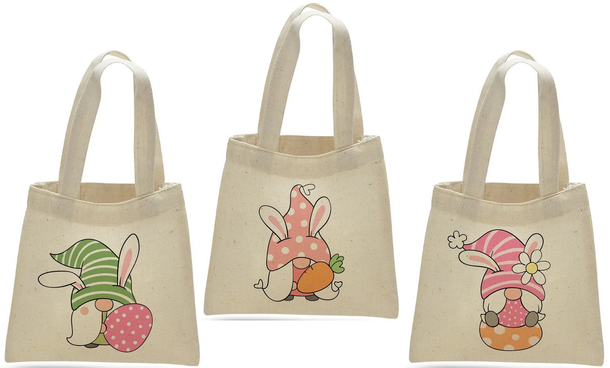 Easter Party Favor Bags - Set of Three Bags