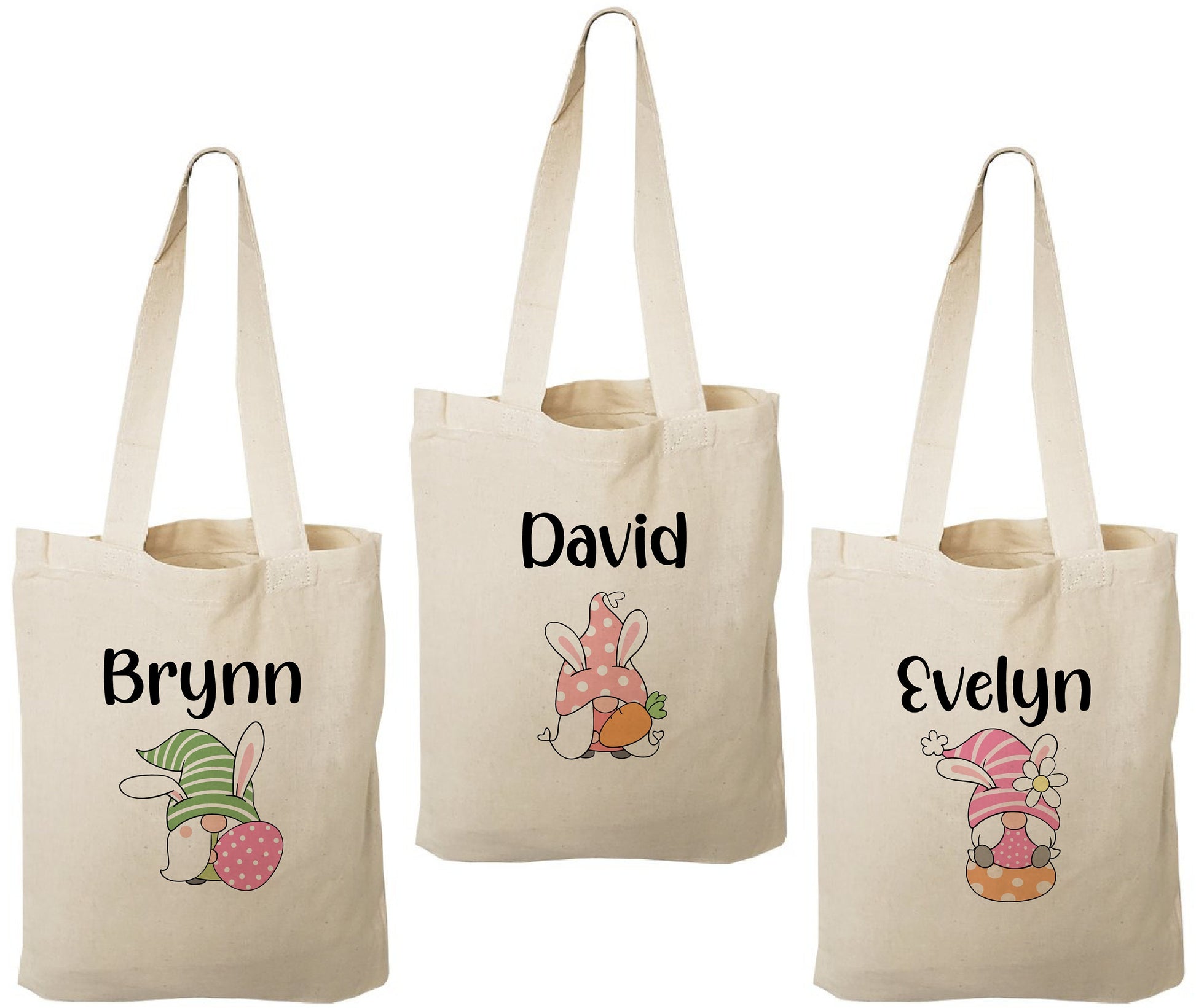 Personalized Party Favor Bags - Set of Three Bags