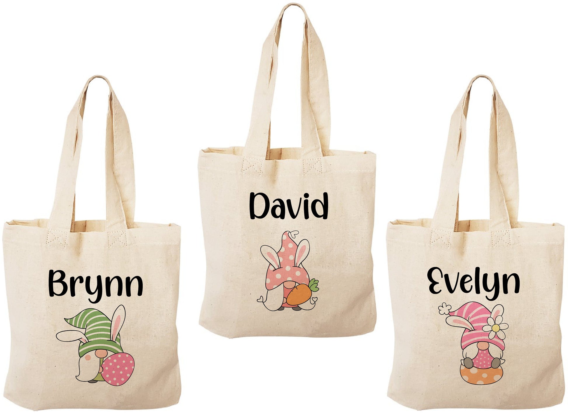 Personalized Party Favor Bags - Set of Three Bags