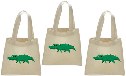 Alligator Party Favor Bags - Set of Three Bags