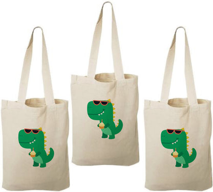 Dinosaur Party Favor Bags - Set of Three Bags