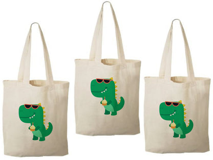 Dinosaur Party Favor Bags - Set of Three Bags