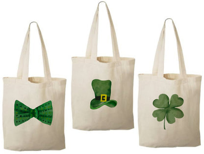 St. Patrick's Day Party Favor Bags - Set of Three Bags