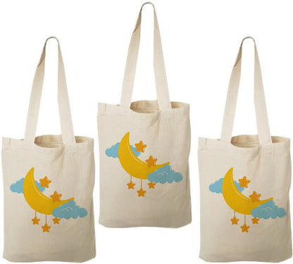 Moon and Stars Party Favor Bags - Set of Three Bags